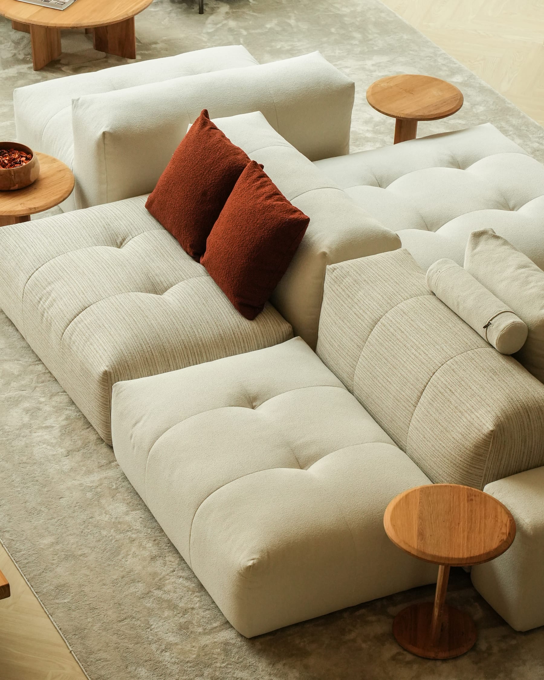 Sofa in a Big Brain interior