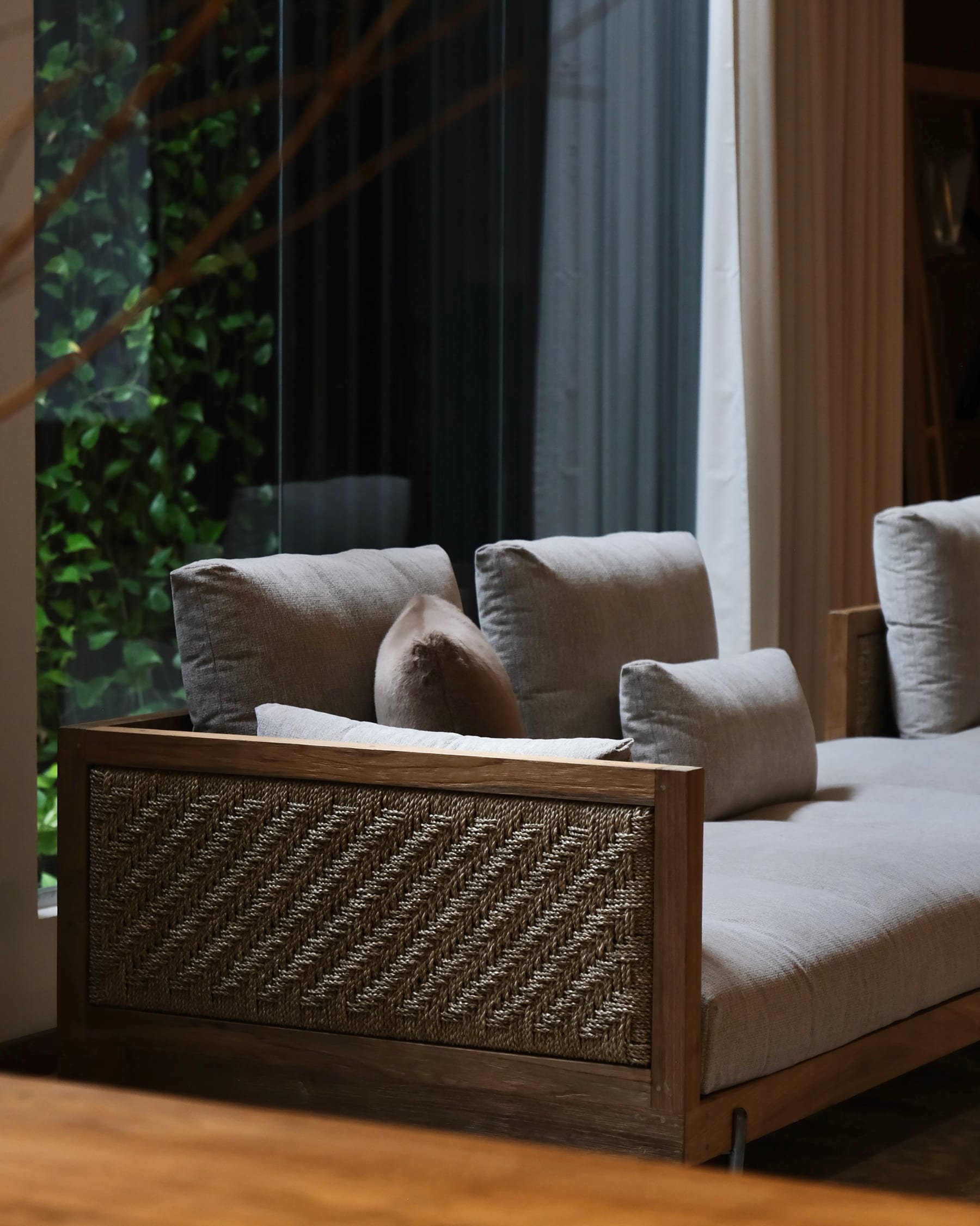 Sofa in a Big Brain interior